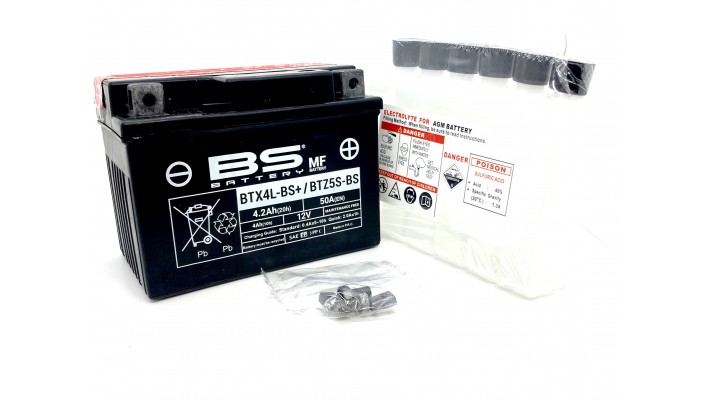 BATTERY BS YTX4L-BS        RC1-2-1