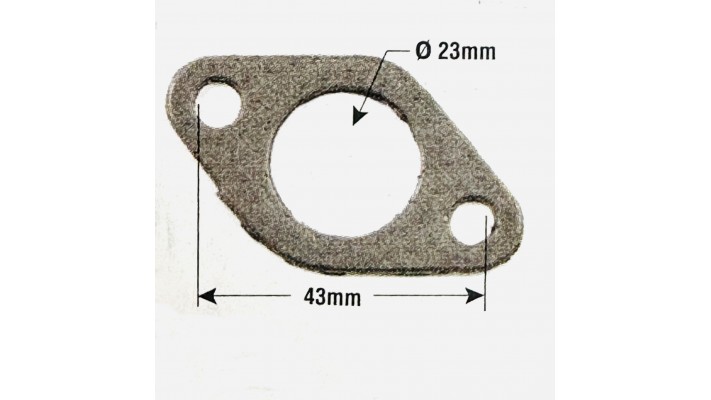 EXHAUST GASKET 2T  TECHNIGAS EXHAUST    E-BOX / G-BOX / RS II / TREK    RB4-4-6