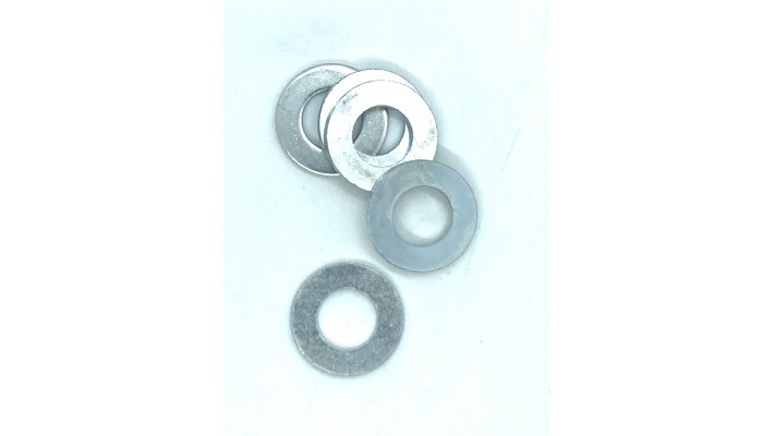 WASHER 24MM X 12MM SILVER     RA4-6-3