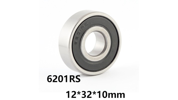194- BEARING RADIAL FOR FRONT WHEEL   6201-RS  12MM SHAFT               RB1-4-7